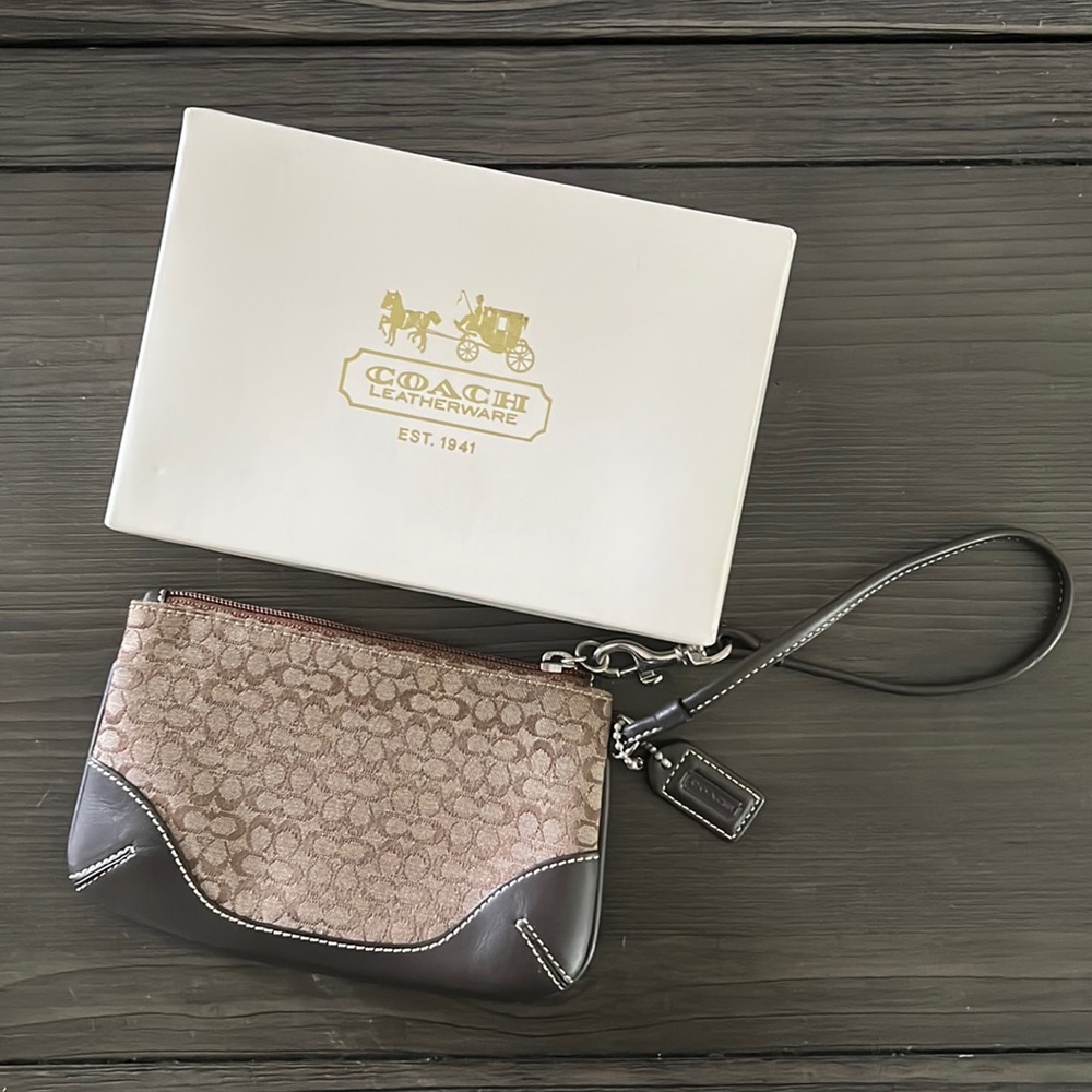 Coach wristlet